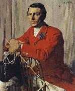Sir William Orpen Captain John Shawe-Taylor oil painting